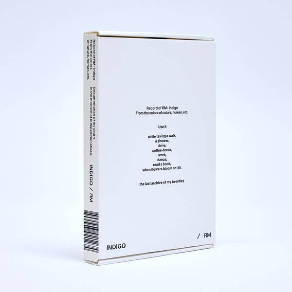 RM | 알엠 (방탄소년단) | [ INDIGO ] Book Edition