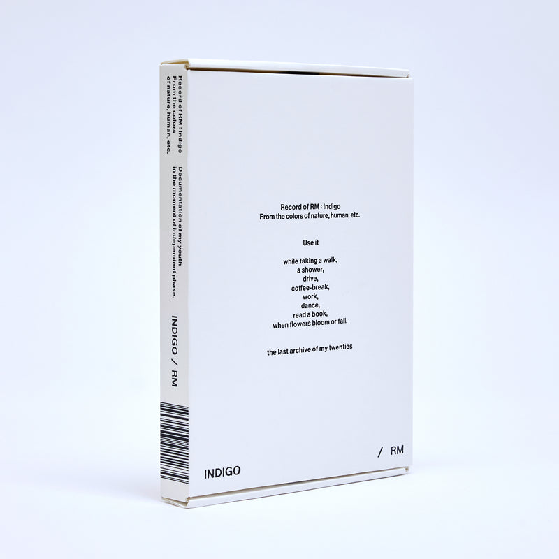 RM | 알엠 (방탄소년단) | [ INDIGO ] Book Edition
