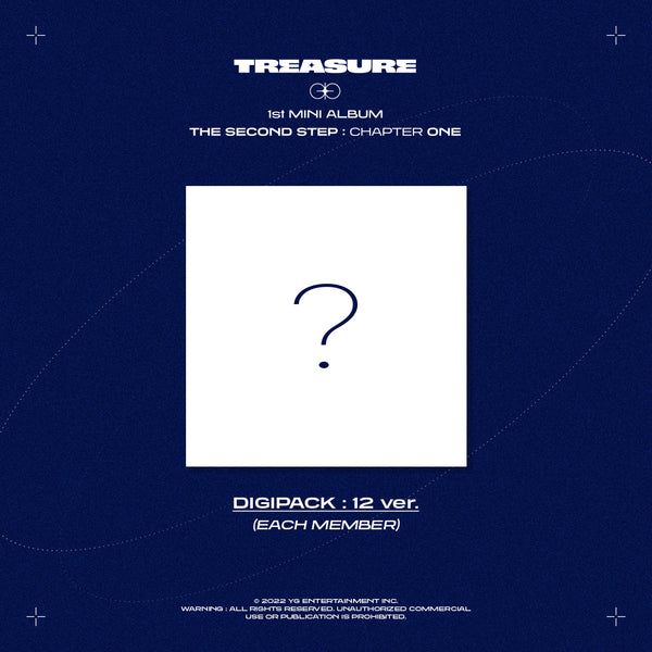 TREASURE | 트레져 | 1st Mini Album [ THE SECOND STEP: CHAPTER ONE ] ( Digipack Ver. )