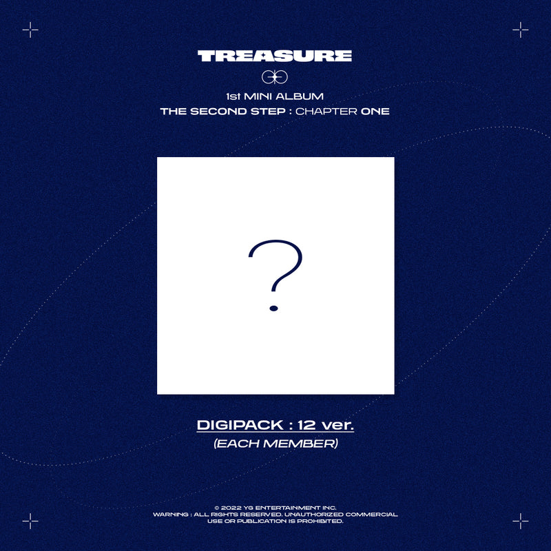 TREASURE | 트레져 | 1st Mini Album [ THE SECOND STEP: CHAPTER ONE ] ( Digipack Ver. )