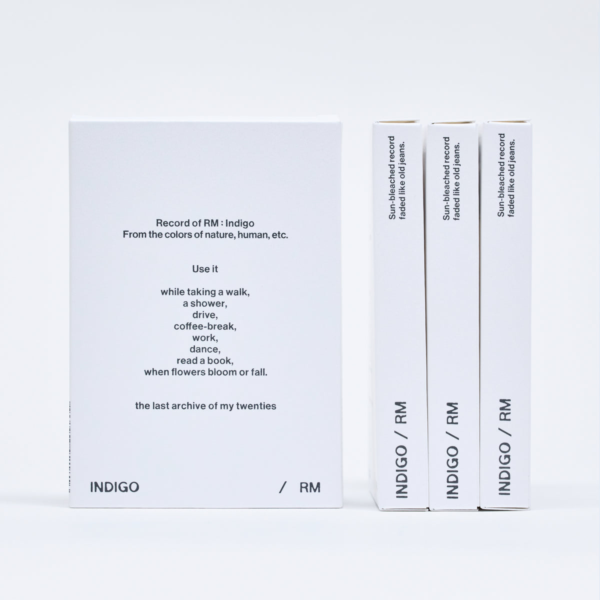 RM | 알엠 (방탄소년단) | [ INDIGO ] Postcard Edition