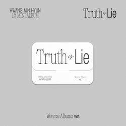 HWANG MIN HYUN | 황민현 | 1st Mini Album [ TRUTH OR LIE ] Weverse Album Ver