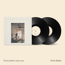 BAEK YERIN | 백예린 | 1st Album [ EVERY LETTER I SENT YOU ] Standard Edition LP