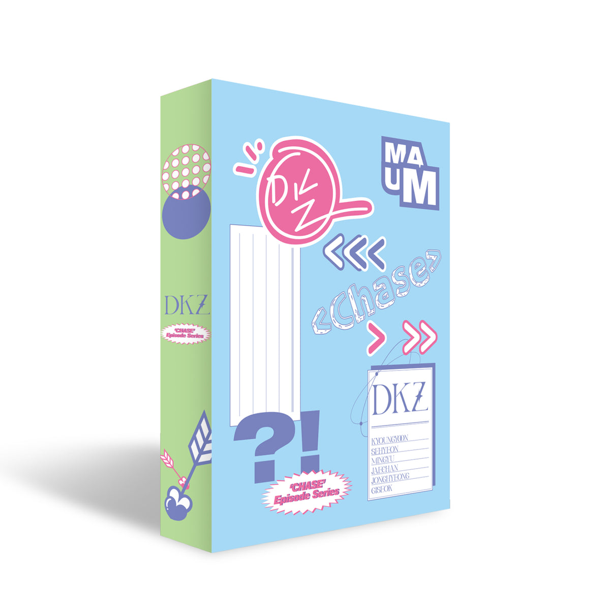DKZ | 동키즈 | 7th Single [ CHASE EPISODE 2. BEUM ] Chase Series Package Edition