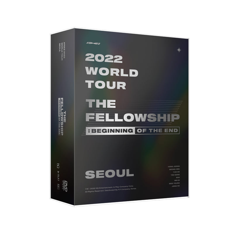 ATEEZ | 에이티즈 | [ THE FELLOWSHIP: BEGINNING OF THE END ] (DVD Ver)