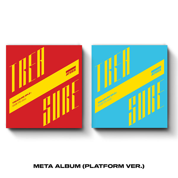 ATEEZ | 에이티즈 | 3rd Mini Album [ TREASURE EP.3 : ONE TO ALL ] (Platform Ver.)