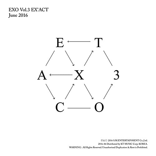 EXO | 엑소 | 3rd Album : EX'ACT | LUCKY ONE VER. - KPOP MUSIC TOWN (4331196842062)