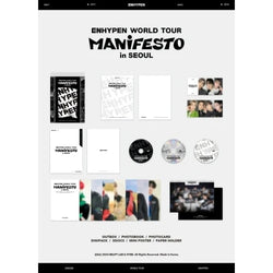 ENHYPEN | 엔하이픈 |  WORLD TOUR <MANIFESTO> in SEOUL <DVD>