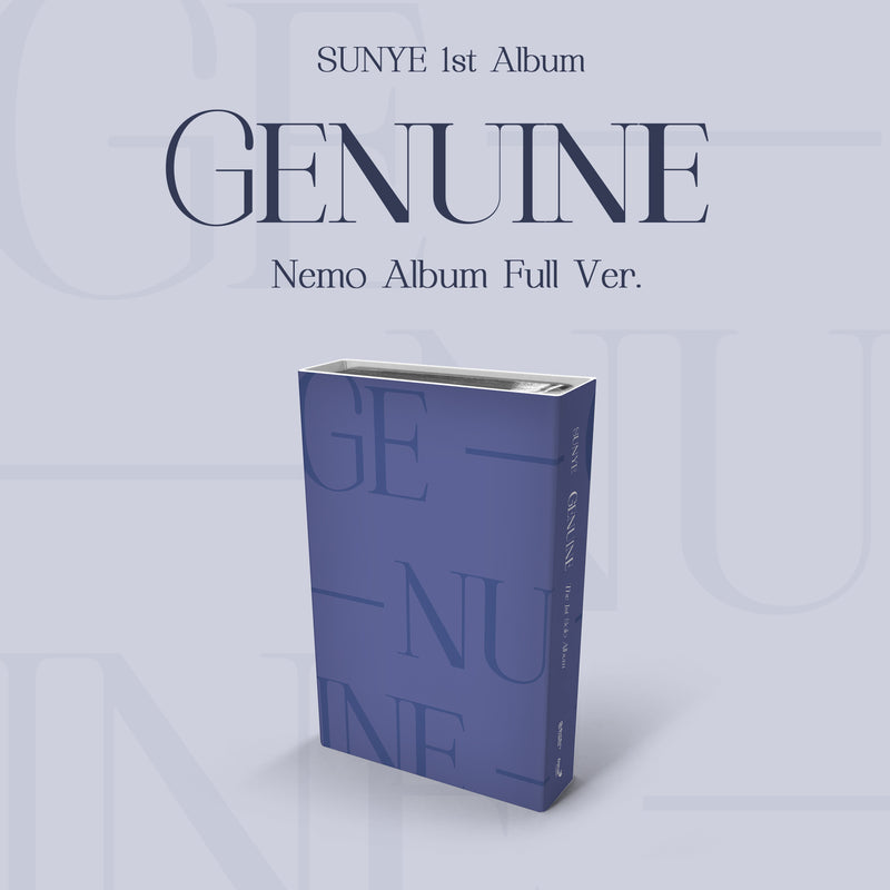 SUNYE | 선예 | 1st Solo Album [ GENUINE ] (Nemo)