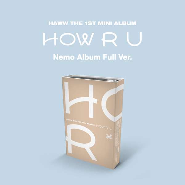 HAWW | 하우 | 1st Mini Album [ HOW R U ] Nemo Album Ver