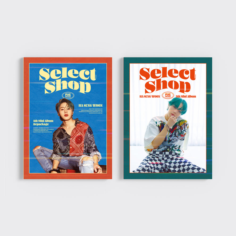 HA SUNGWOON | 하성운 | 5th Mini Album Repackage [SELECT SHOP]