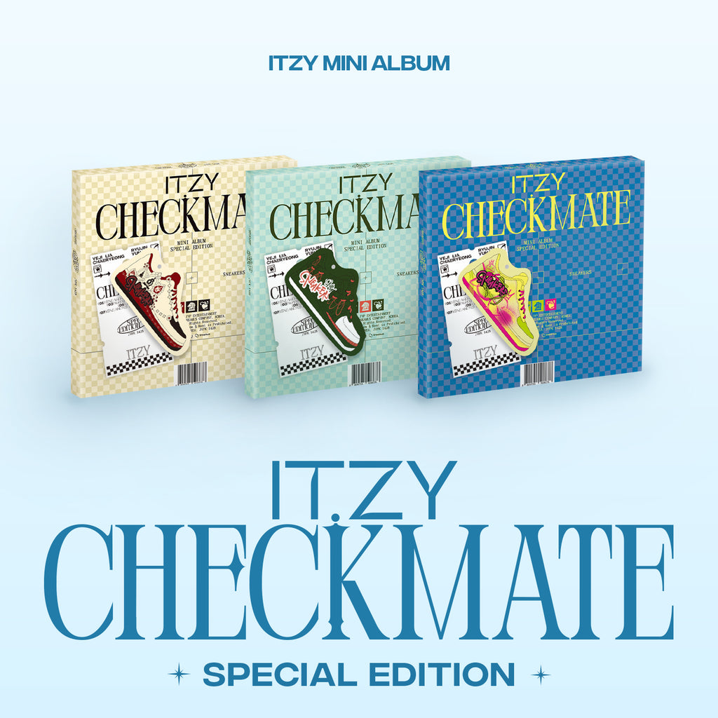 Dreamus ITZY - CHECKMATE [LIMITED EDITION] Album+Pre-Order Benefit JYPK1425  150x210mm Multicolor