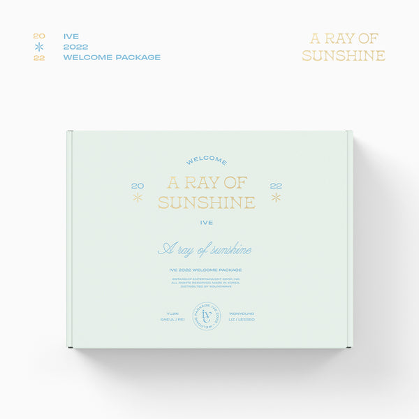 IVE | 아이브 | 2022 WELCOME PACKAGE [ A RAY OF SUNSHINE ]