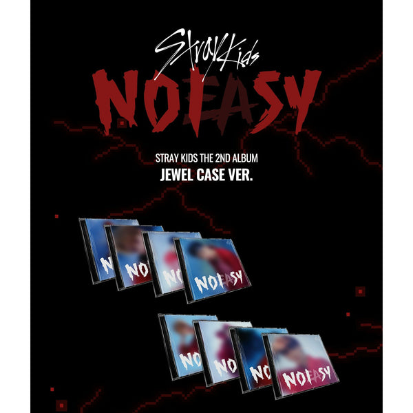 STRAY KIDS | 스트레이 키즈 | 2nd Album [NOEASY] (Jewel Case Ver.)