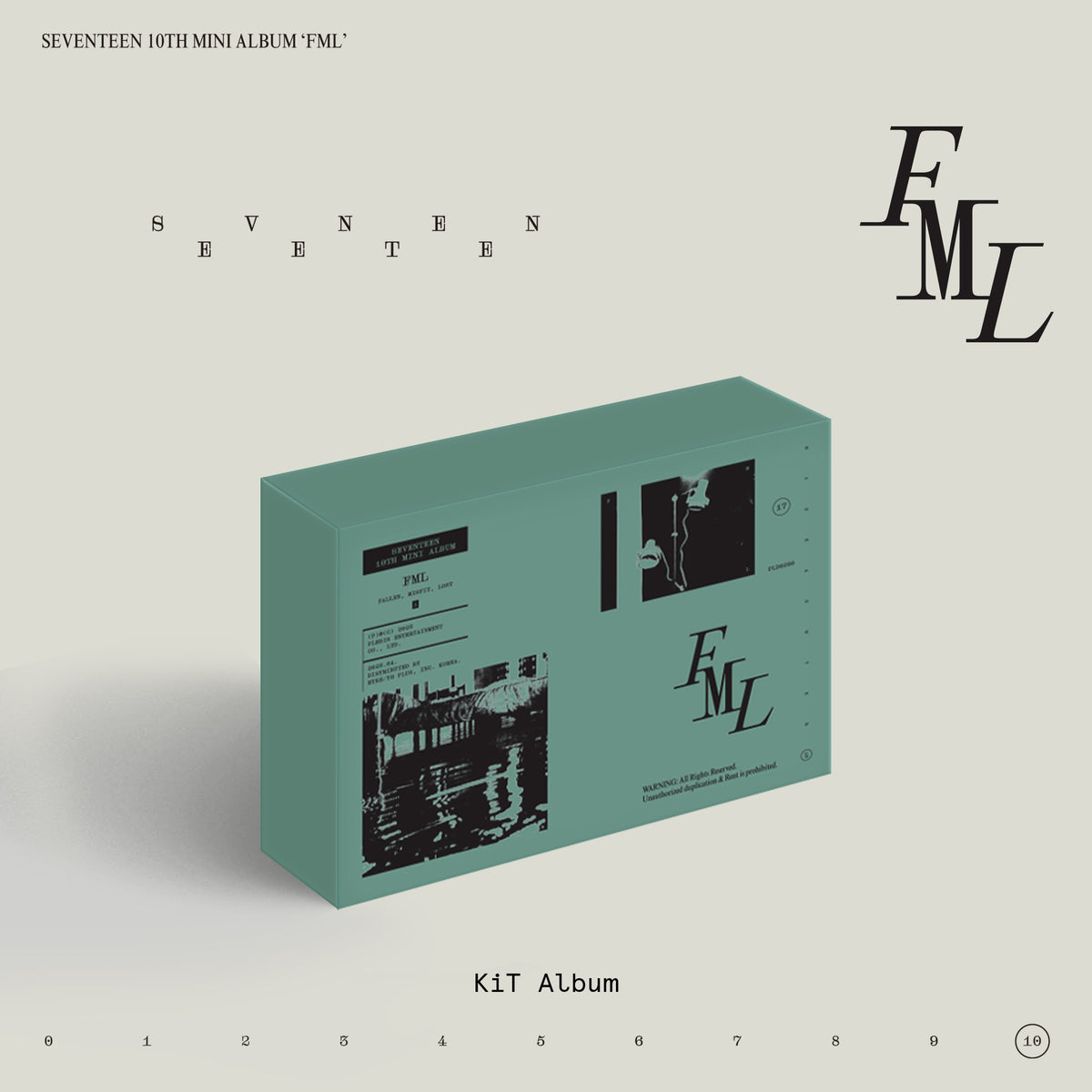 SEVENTEEN | 세븐틴 | 10th Mini Album [ FML ] KiT Ver. (RE-RELEASE)