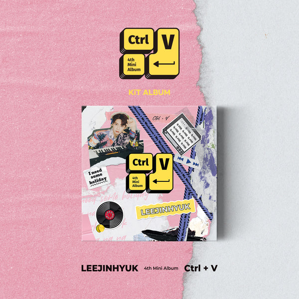 LEE JINHYUK | 이진혁 | 4th Mini Album [CTRL + V] (Kihno Kit Ver.)