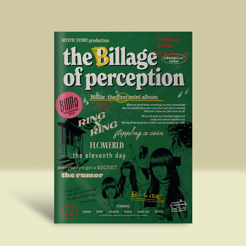 BILLLIE | 빌리 | 1st Mini Album [THE BILLAGE OF PERCEPTION: CHAPTER ONE]