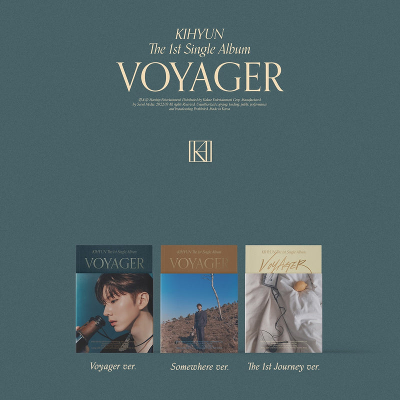 KIHYUN | 기현 | 1st Single Album [ VOYAGER ]