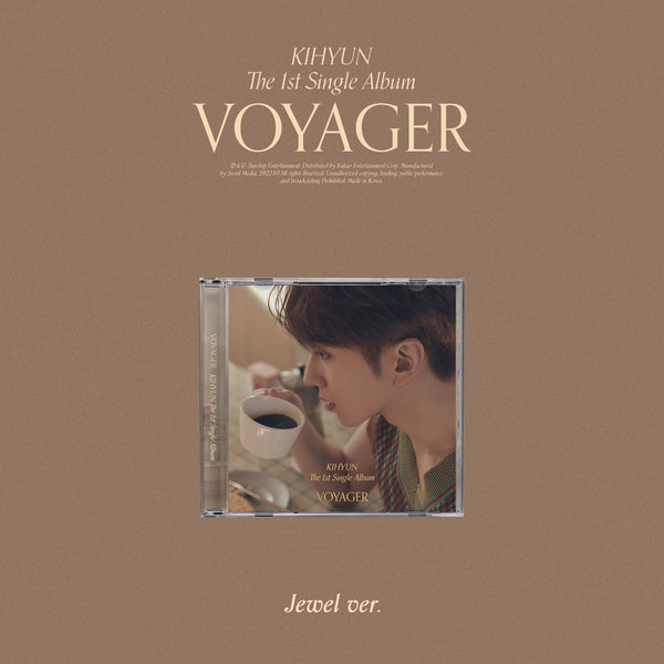 KIHYUN | 기현 | 1st Single Album [ VOYAGER ] (Jewel Case Ver)