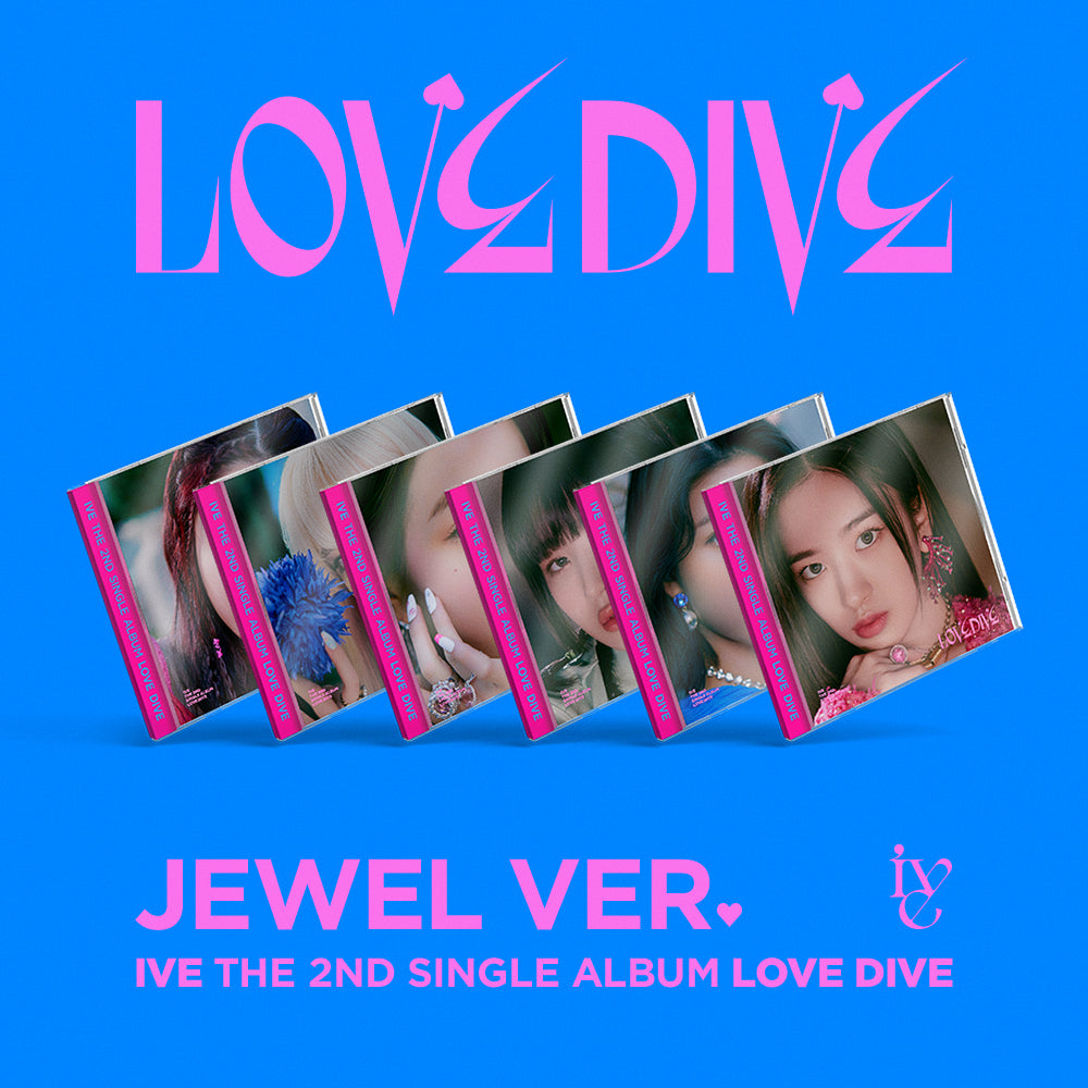 IVE | 아이브 | 2nd Single Album [ LOVE DIVE ] (Jewel Ver.) – KPOP