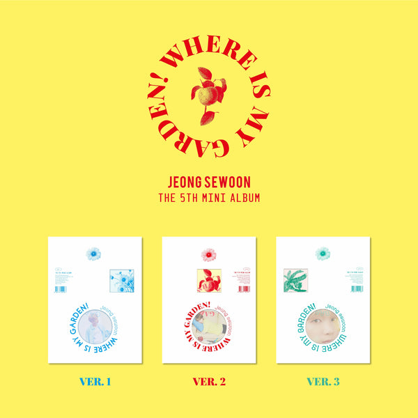 JEONG SEWOON | 정세운 | 5th Mini Album [ WHERE IS MY GARDEN! ]