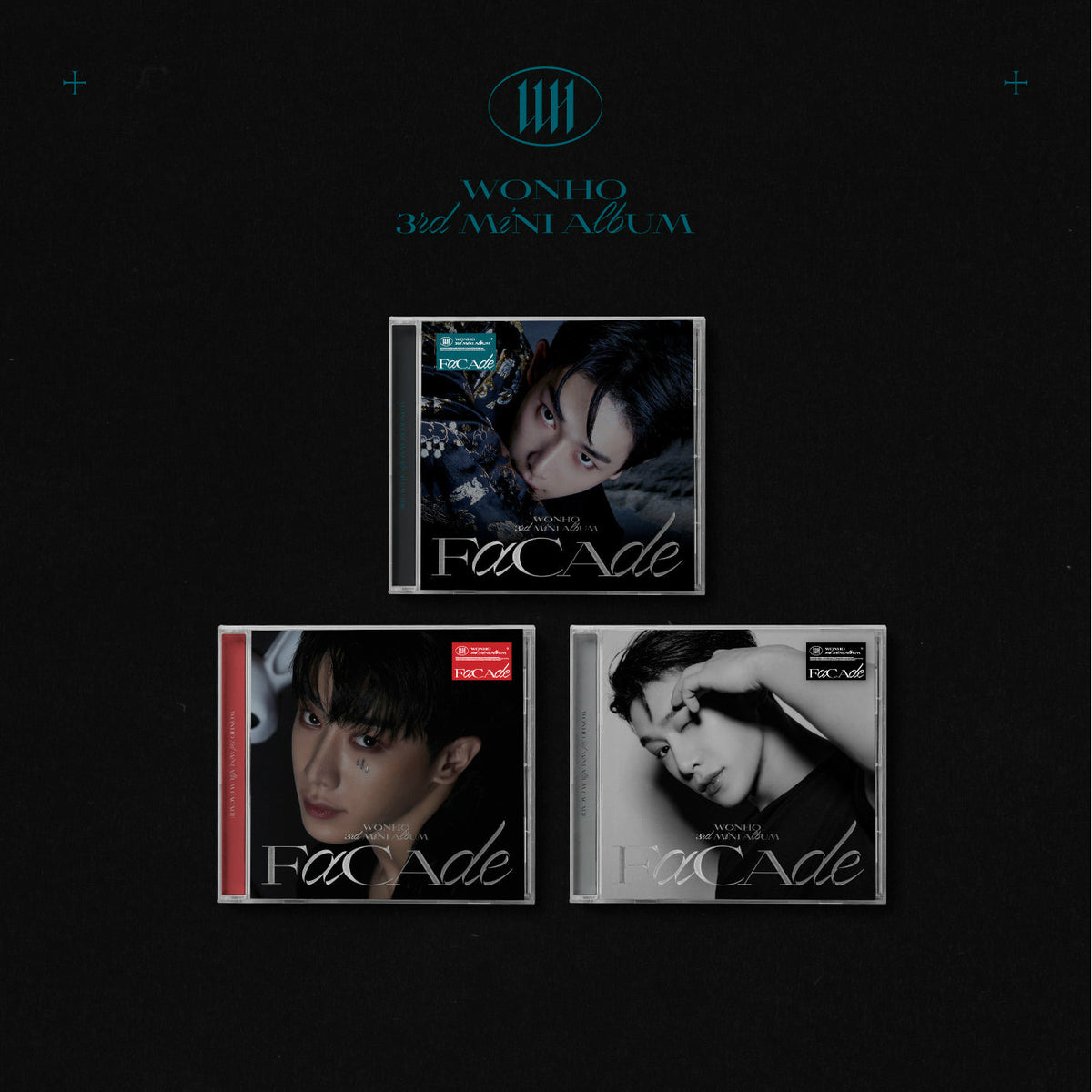 WONHO | 원호 | 3rd Mini Album [ FACADE ] (Jewelcase Ver.)