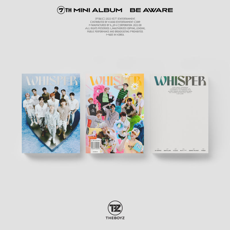 THE BOYZ | 더보이즈 | 7th Mini Album [ BE AWARE ]