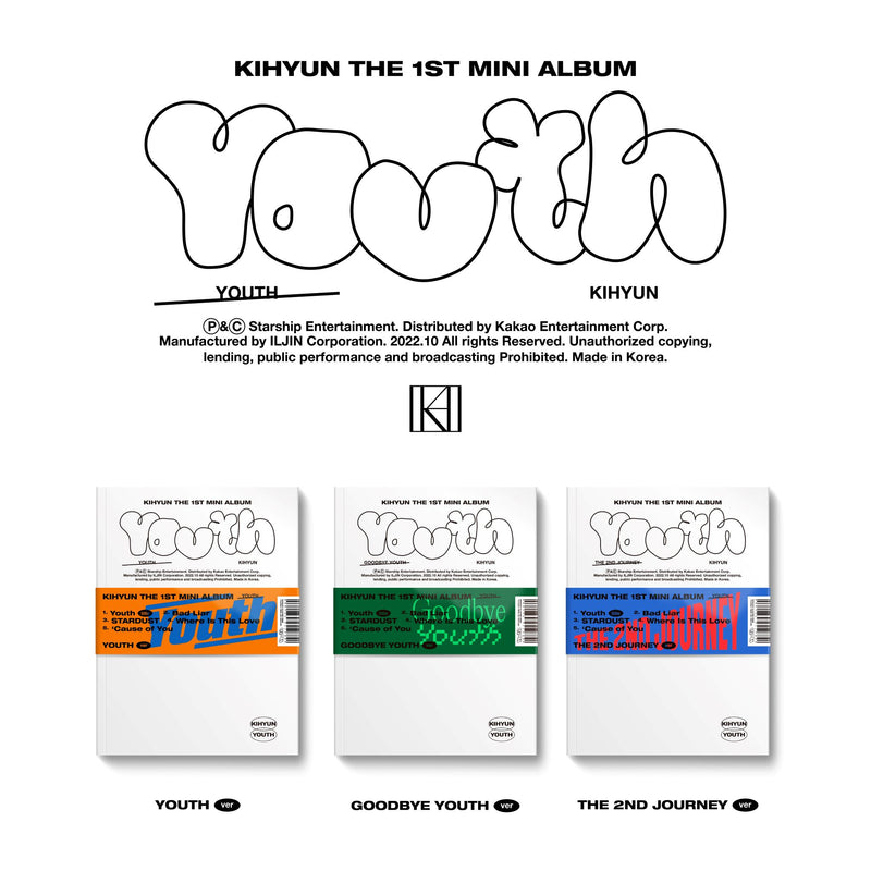 KIHYUN | 기현 | 1st Mini Album [ YOUTH ]