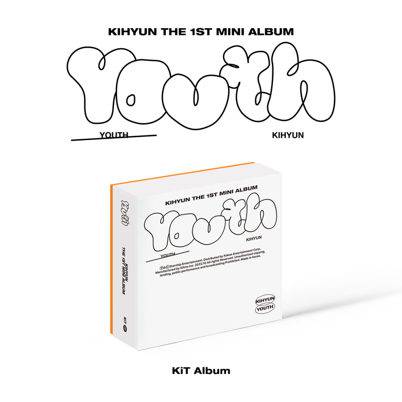 KIHYUN | 기현 | 1st Mini Album [ YOUTH ] Kit Album Ver.