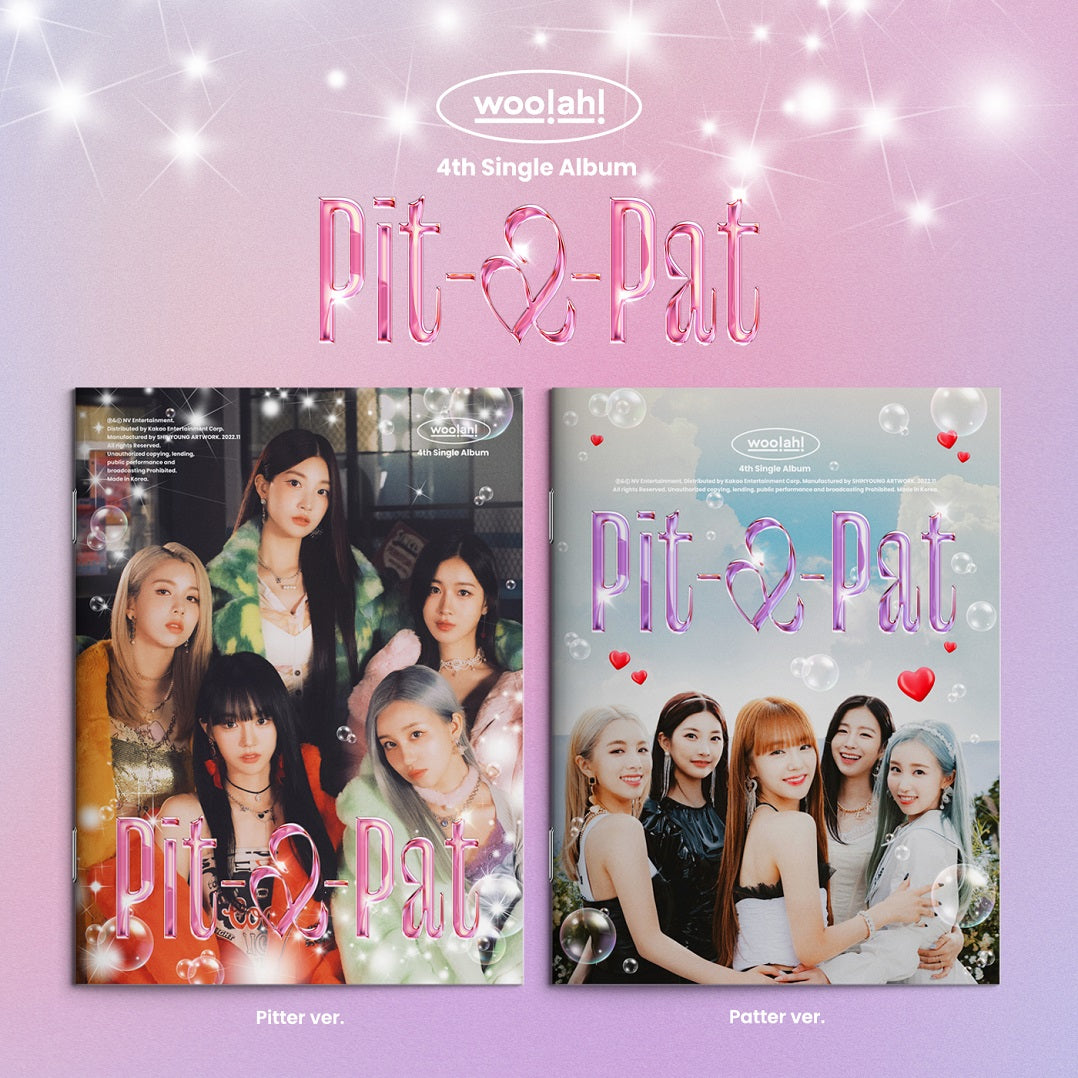 WOO!AH! | 우아! | 4th Single Album [ PIT-A-PAT ]