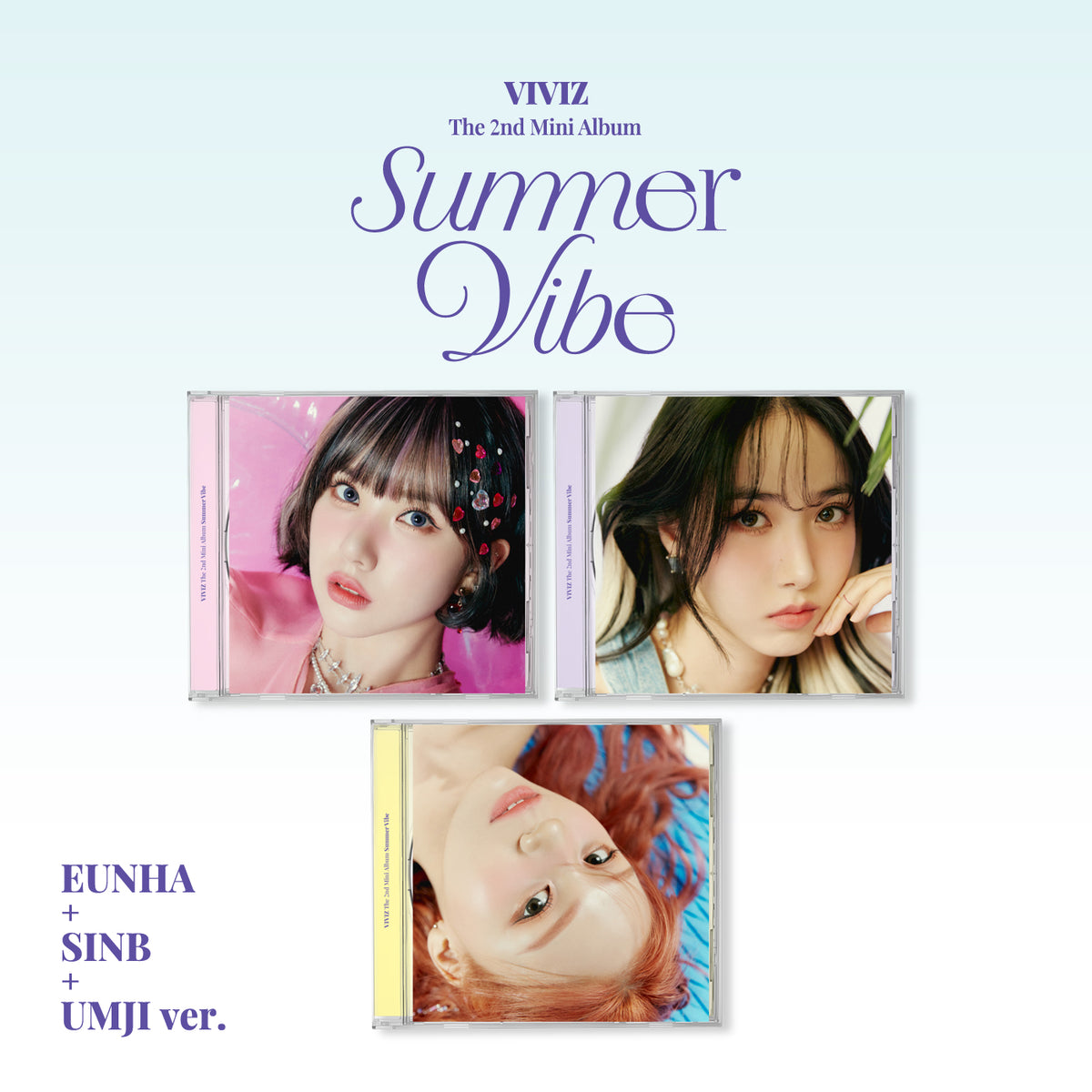 VIVIZ | 비비지 | 2nd Mini Album [ SUMMER VIBE ] (Jewelcase Ver.)