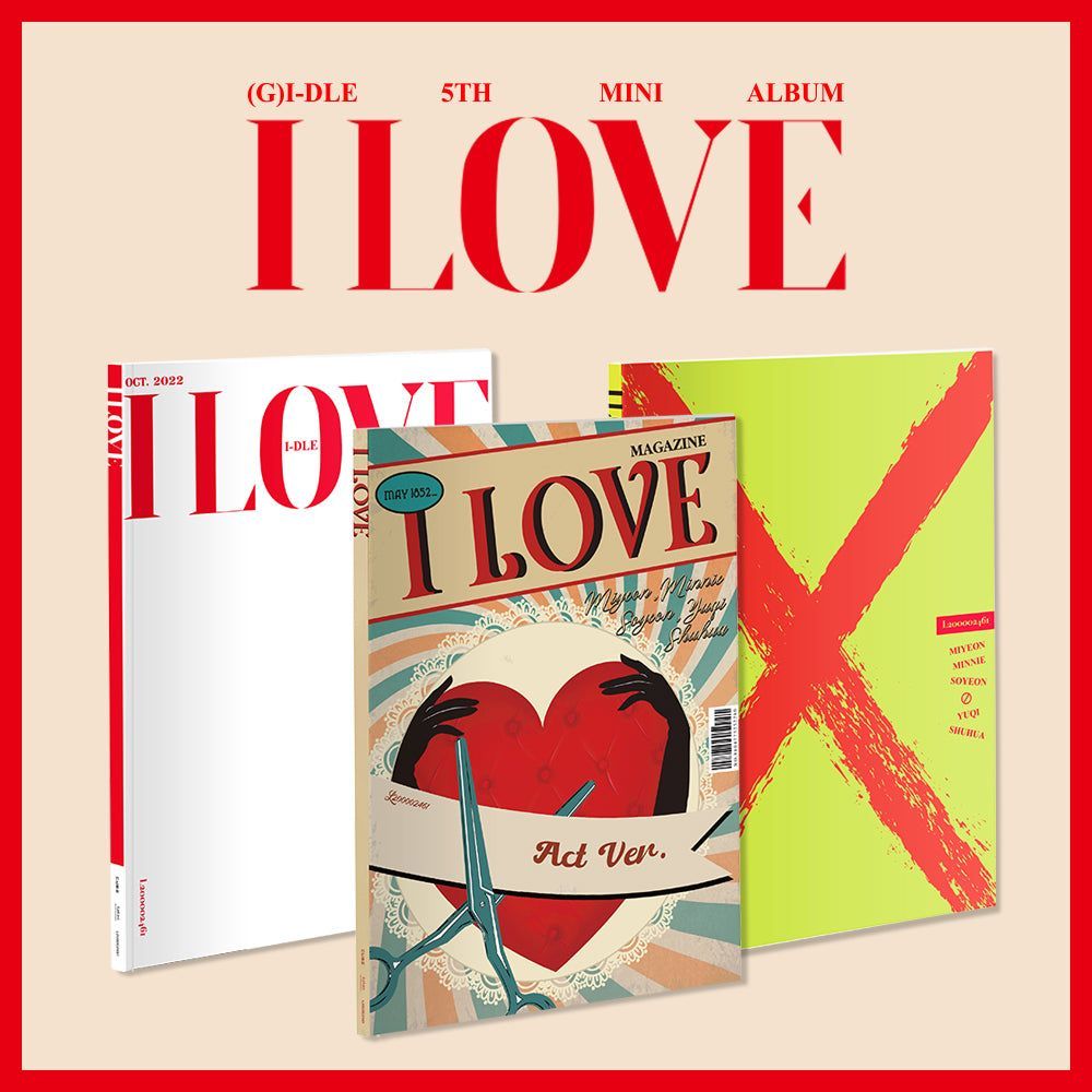 (G)I-DLE | (여자)아이들 | 5th Mini Album [ I LOVE ]