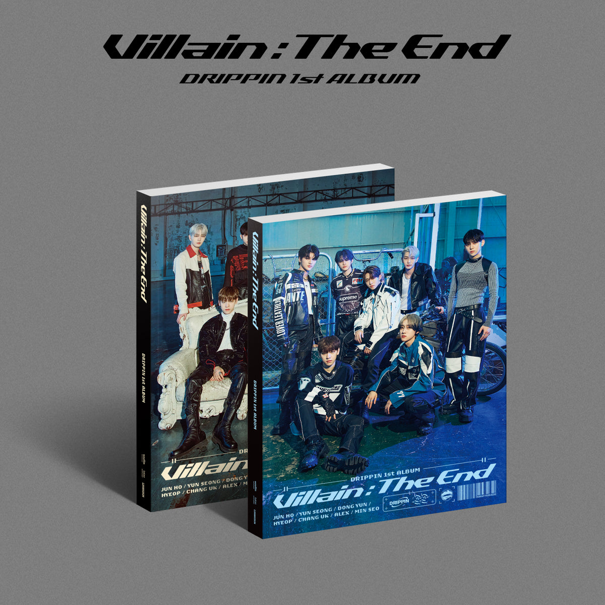 DRIPPIN | 드리핀 | 1st Full Album [ VILLAIN : THE END ]