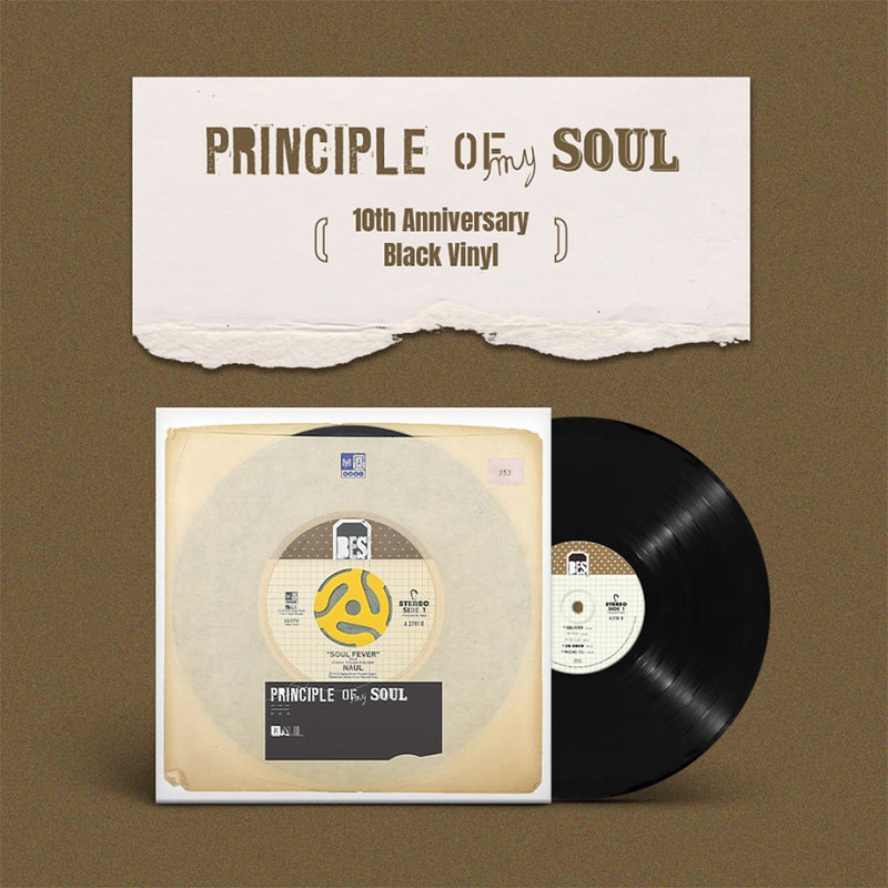 NAUL | 나얼 | 1st Album [ Principle Of My Soul (10th Anniversary Black Vinyl ) ]