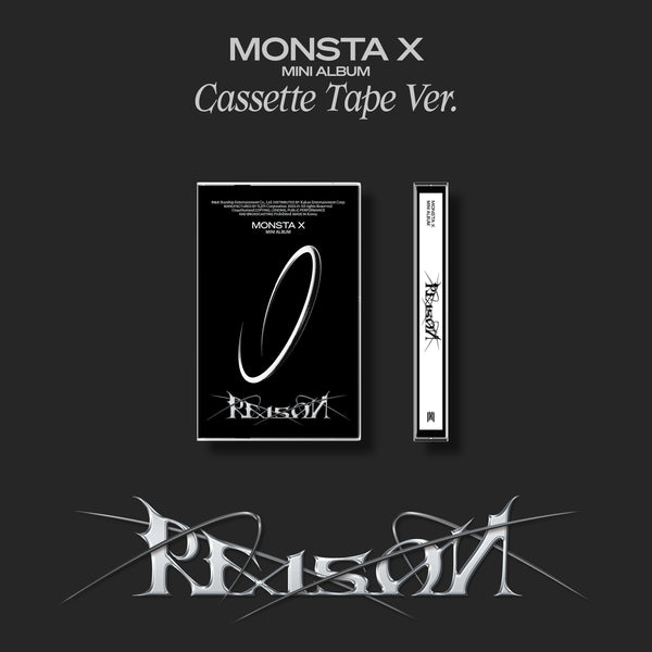 MONSTA X | 몬스타엑스 | 12th Mini Album [ REASON ] Cassette Tape Ver