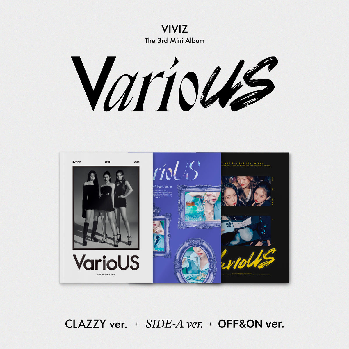 VIVIZ | 비비지 | 3rd Mini Album [ VarioUS ] Photobook Ver