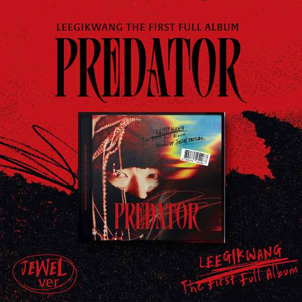 Lee Gi Kwang | 이기광 | 1st Full Album [ Predator ] (JEWEL ver.)