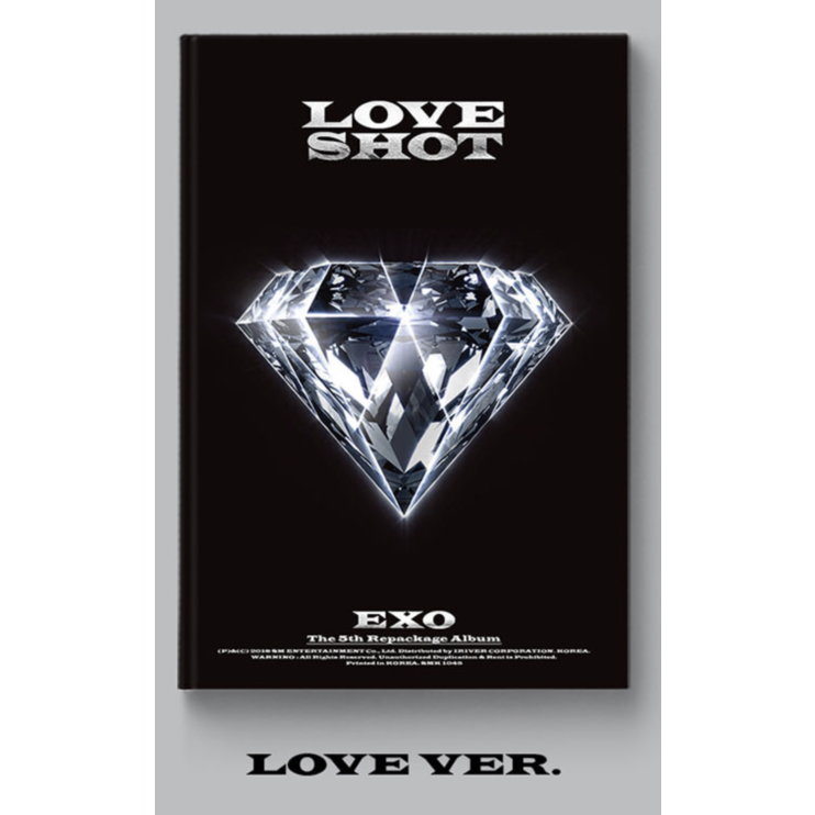 EXO | 엑소 | 5TH Repackage Album : LOVE SHOT - KPOP MUSIC TOWN (4331172823118)