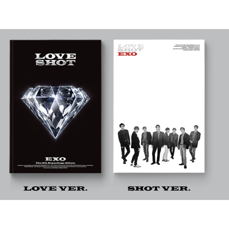 EXO | 엑소 | 5TH Repackage Album : LOVE SHOT - KPOP MUSIC TOWN (4331172823118)