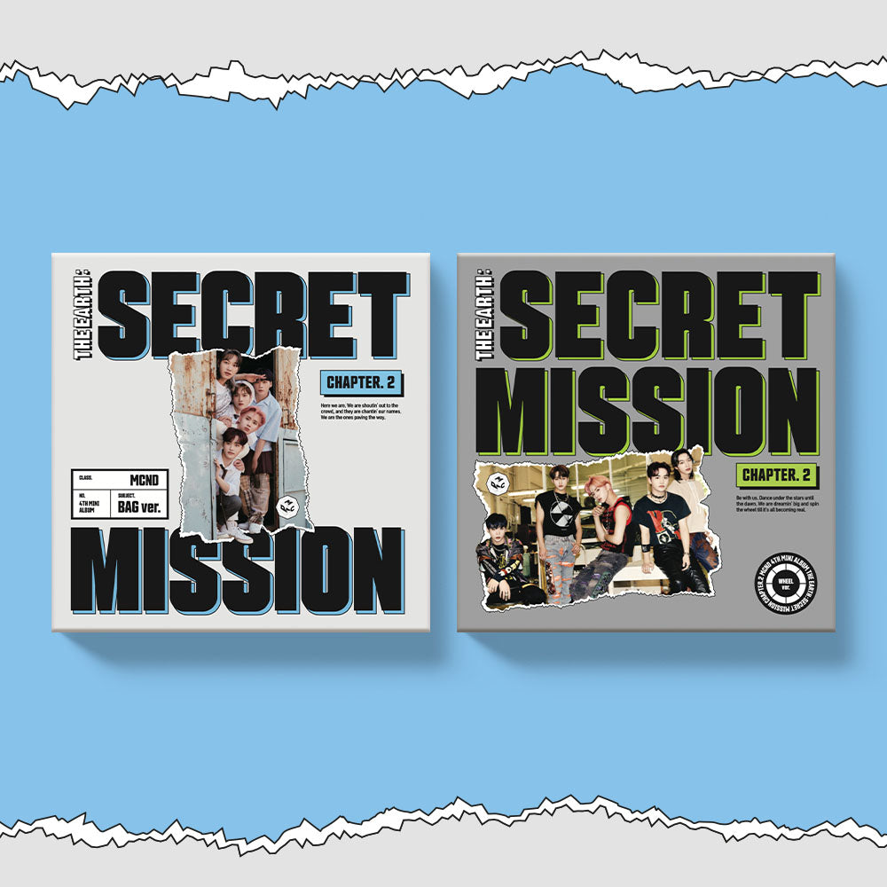 MCND | 엠씨엔디 | 4th Mini Album [ THE EARTH : SECRET MISSION Chapter.2 ]