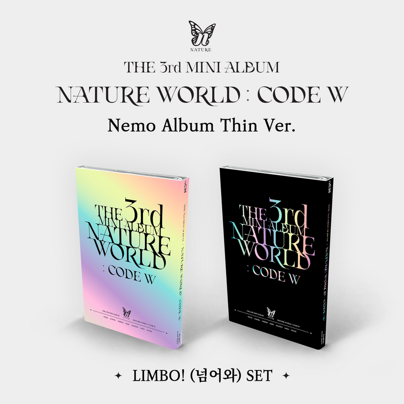 NATURE | 네이처 | 3rd Mini Album [ NATURE WORLD : CODE W ] Nemo Ver