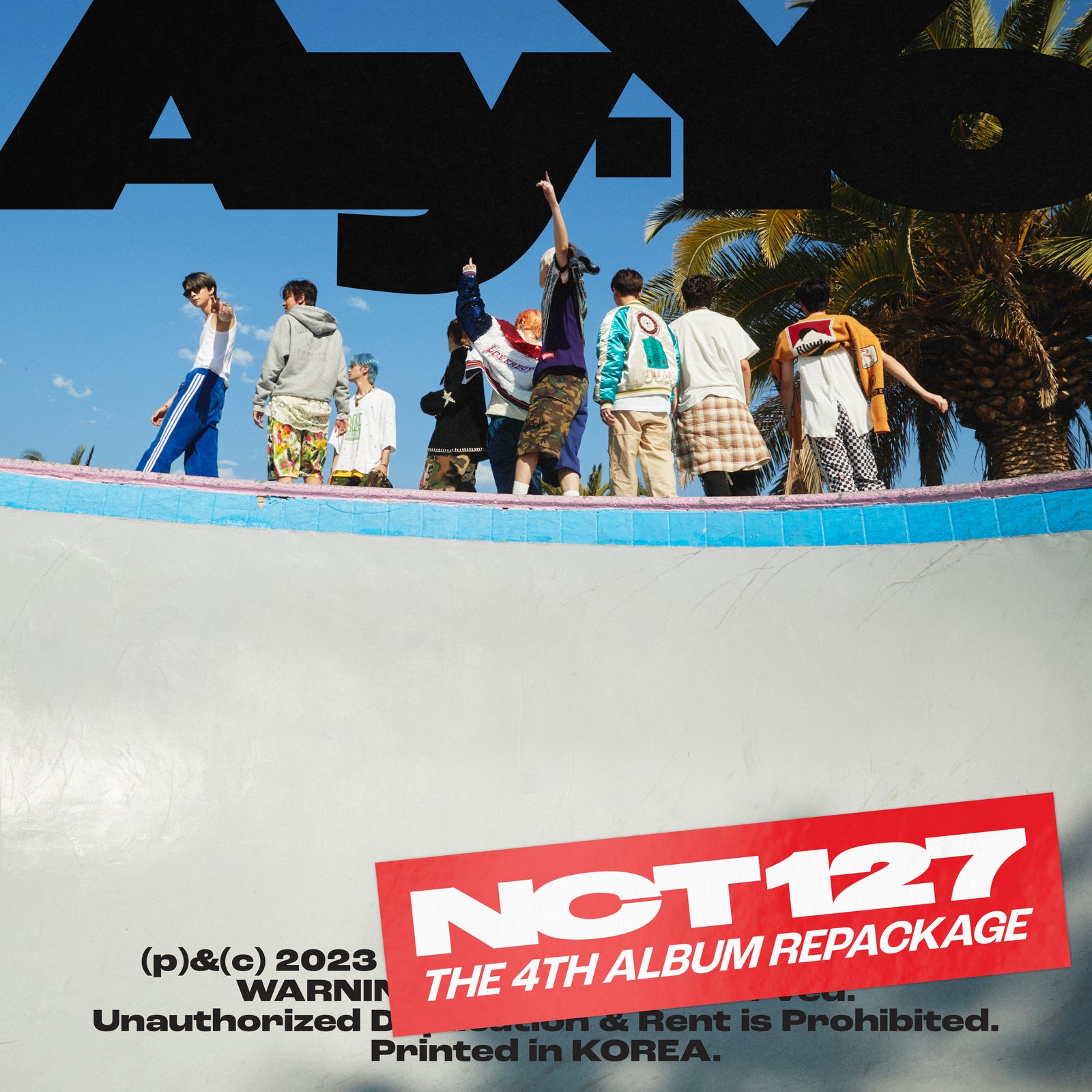 廃盤 CD イ・ジョク 4集 - 愛 韓国盤 NCT 127 | 엔시티 127 | 4th Album Repackage [ AY-YO ] Digipack Ver