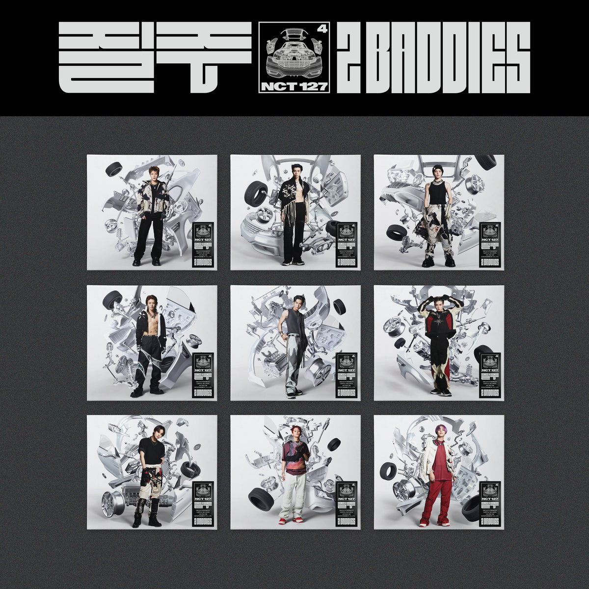 NCT 127 | 엔시티 127 | 4th Album [ 질주 (2 BADDIES) ] (Digipack Ver.)