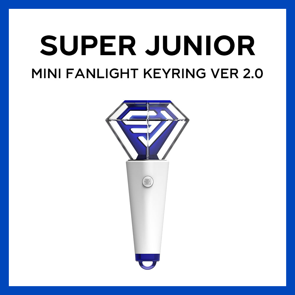 SUPER JUNIOR | 슈퍼주니어 | OFFICIAL MINI LIGHT STICK KEY RING Ver