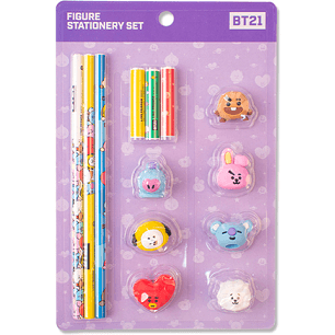 BT21 | BT21 FIGURE STATIONERY SET