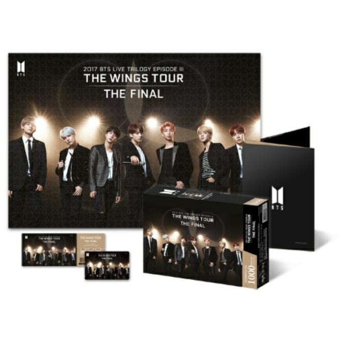 BTS | 방탄소년단 | JIGSAW PUZZLE WORLD TOUR POSTER [THE WINGS TOUR