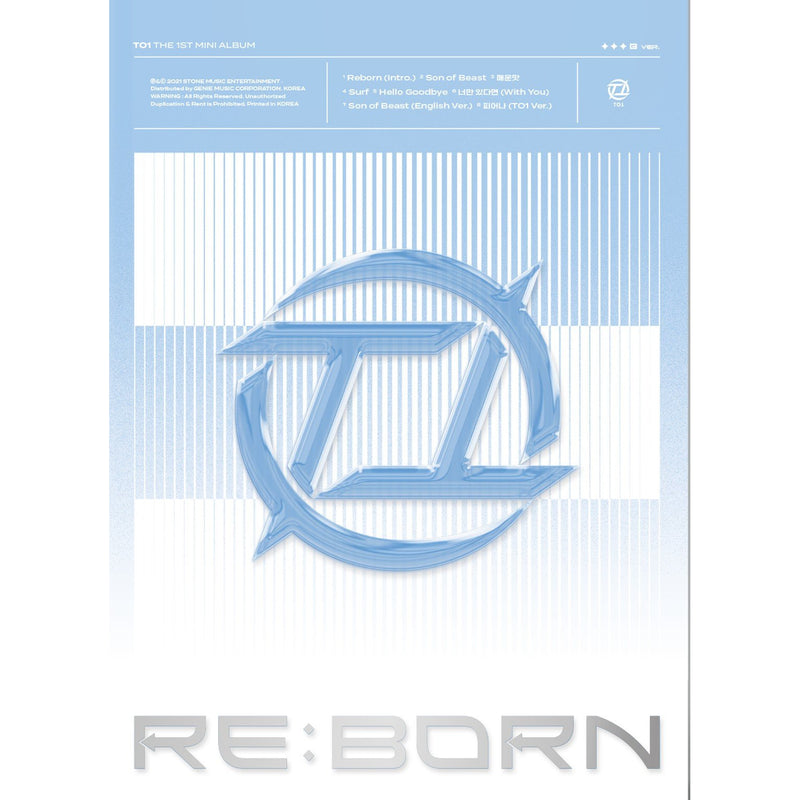 TO1 | 1st Mini Album [RE:BORN]