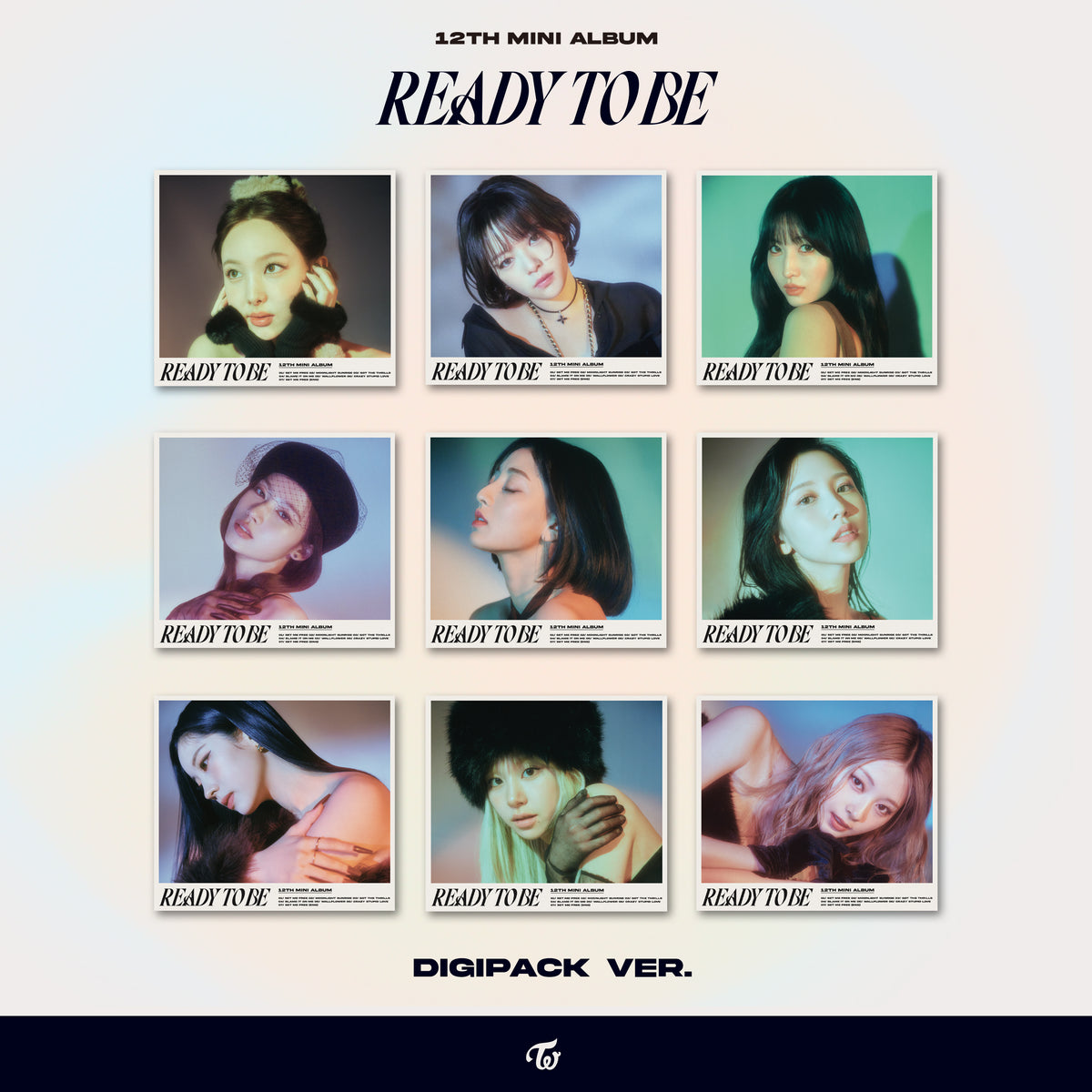 TWICE | 트와이스 | 12th Mini Album [ READY TO BE ] Digipack Ver