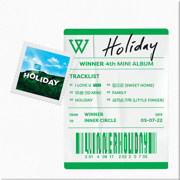 WINNER | 위너 | 4th Mini Album [ HOLIDAY ] (Kihno Kit Ver.)