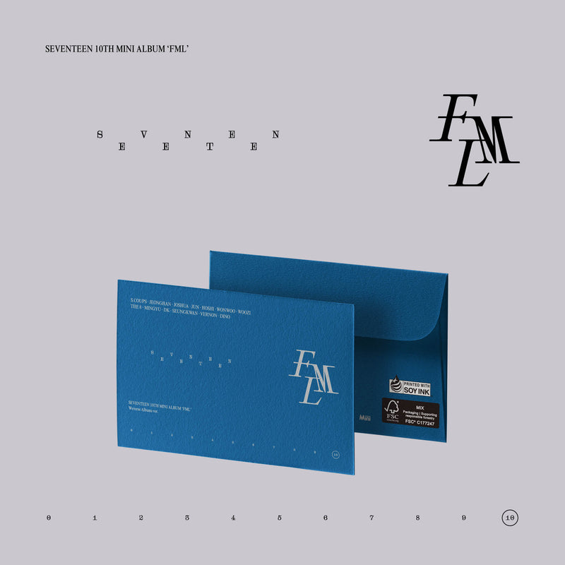 SEVENTEEN | 세븐틴 | 10th Mini Album [ FML ] (Weverse Albums ver.)